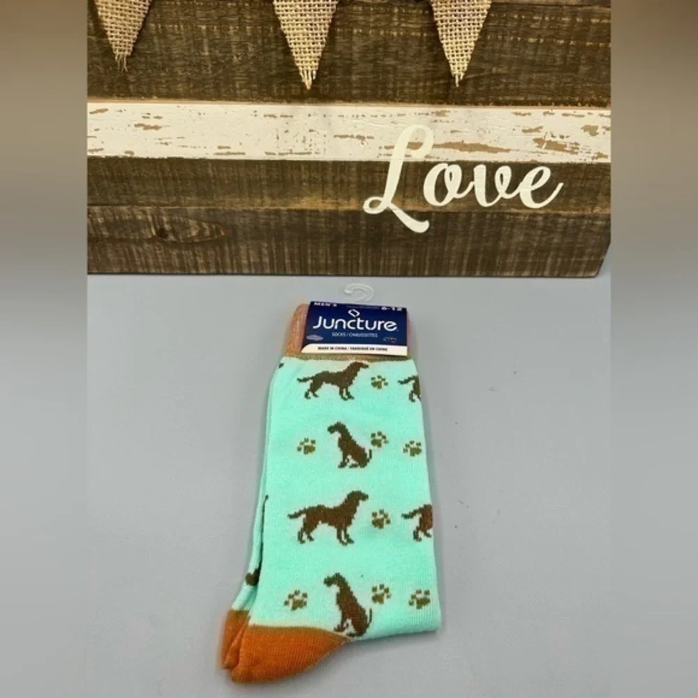 COPY - 💋NWT dog pet lover crew socks